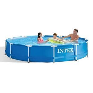 Intex 12' x 30" Metal Frame Above Ground Pool with Filter Pump SHIPS FAST !!!